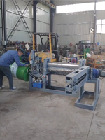 Metall trommel schneid-und Abflachung maschine Fass blech walz maschine Abfall fass schneide maschine