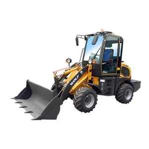 Heavy Machinery Exporter Earth-moving Machinery 4 Wheel Drive 1 ton Small Mini loader for sale