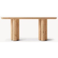 Bureau d'ordinateur moderne en bois massif, personnalisable, mobilier de bureau à domicile avec design antique, assemblage facile, modèle 1