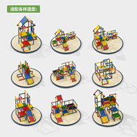 Structure de jeu d'escalade souple pour enfants, toboggan intérieur pour tout-petits, ensemble d'équipements de jeu pour enfants de 3 à 12 ans