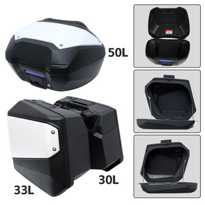 Ensemble de 3 sacoches de bagages pour moto <span class=keywords><strong>Honda</strong></span> XL750 Transalp, sacoche latérale gauche/droite, boîte de rangement 50L+33L+30L - Product Image 2