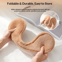 Cache-oreilles unisexes en peluche pour l'hiver, doux au toucher, coupe-vent et anti-froid, avec chaleur longue durée
