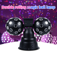 SHTX 60W Projecteur Rotatif RGBW 4-en-1 Laser Magic Ball Lumière Stroboscopique Mobile pour Scène, Bar KTV, Contrôle Sonore pour DJ, Discothèque, Fête LED