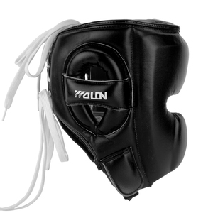 Biểu tượng tùy chỉnh thiết bị đấm bốc-bảo vệ đầu bằng da bền với thiết kế mới bảo vệ đầu tập thể dục - Product Image 3