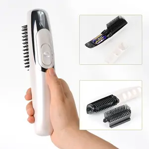 Electric Anti Hair Loss Scalp Massage Comb Hair Growth Comb Anti Loss Massage Scalp Care Hair Massage Brush With Led Light