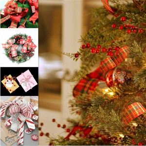 New Box Kit Gift Packaging Christmas Tree Decoration <b>Gold</b> and Silver <b>Ribbon</b> Suit - Product Image 2