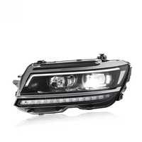 Phares Bi-Projecteurs LED DRL Haute Performance pour VW Tiguan MK2 2017-2020, Pièces Auto de Remplacement, Amélioration de l'Éclairage Avant