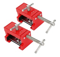 Nouvel ensemble d'outils de serrage pour armoires en alliage d'aluminium, 2 pièces, pinces de serrage antirouille pour cadres métalliques, outils d'installation d'armoires
