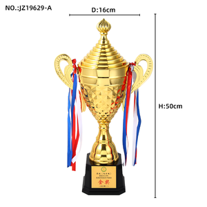 Copa de trofeo de recuerdo promocional de actividades deportivas, trofeo dorado de <span class=keywords><strong>Youtube</strong></span> de múltiples capas, trofeo profesional de artesanías de Metal para deportes - Product Image 6