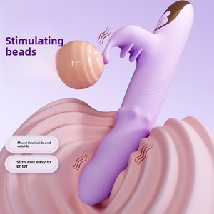 Masturbateur Féminin Automatique à Perles Télescopiques et Vibrations Multi-Fréquences, Jouet Sexuel <span class=keywords><strong>Adulte</strong></span> en Gros de Chine - Product Image 1