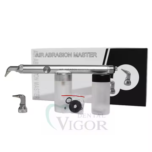 Pistolet de sablage dentaire extra-oral en aluminium pour abrasion à air, avec système de fixation par eau - Product Image 1