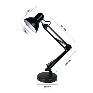 โคมไฟหนีบแบบพับได้ ปรับมุมได้ ดีไซน์คลาสสิก ขายดี พร้อมพอร์ต USB ใช้เป็นไฟอ่านหนังสือ ไฟ LED สำหรับโต๊ะทำงานอเนกประสงค์ - Product Image 5