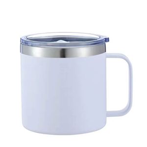 Wholesale 12oz/14oz/16oz Double Wall Vacuum <b>Insulated</b> Stainless Steel Travel <b>Mug</b> Custom Logo Coffee Camping Cup With Lid - Product Image 4