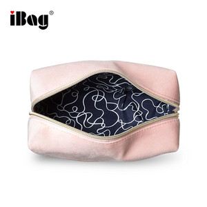Nouveau Style haute qualité Fellowes décoration rose velours sac cosmétique mode portefeuille sac cadeau de noël - Product Image 4