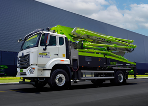 รถปั๊มคอนกรีตยี่ห้อซูมไลออน รุ่น ZLJ5461THBJF 62X-6RZ ขนาด 62 เมตร ประสิทธิภาพสูง ติดตั้งบนรถบรรทุก - Product Image 6