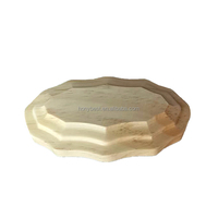Base en bois de pin inachevée formes personnalisées Plaques suspendues signes en bois ovales français Plaque en bois vierge pour bricolage artisanat et impression de photos