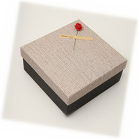Boîte à bijoux personnalisée avec logo, boîte cadeau en velours haut de gamme pour bracelet, jonc, collier, livraison directe d'usine