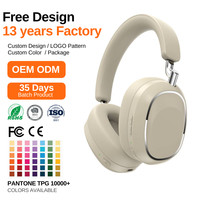 Casque de jeu Teeline ANC supra-auriculaire, étanche IPX4, autonomie de plus de 20 heures, indicateur LED, son stéréo haute fidélité