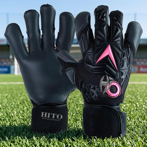 Custom Latex Goalkeeper Gloves Adult Professional Soccer Goalkeeper Gloves at Reasonable Price Top Quality Gloves - Product Image 4