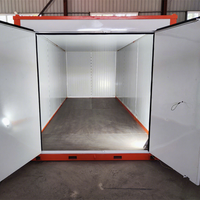 Matériau en acier ISOLÉ préfabriqué assembler pliable conteneur mobile stockage empilable conteneur portable stockage en libre-service