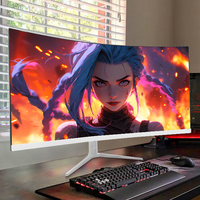 Moniteur de PC de jeu en gros d'usine 34 pouces écran incurvé IPS sans cadre 165Hz 4K Gaming