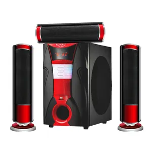 SONAC TG-Q03 3.1 home theater speaker system, active subwoofer speaker USB/SD/FM/Remote Control/Repeat play function hot sale