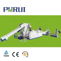 Machine de fabrication de granulés PURUI pour la découpe de déchets de sacs en PA/PPR tissés, avec moteur
