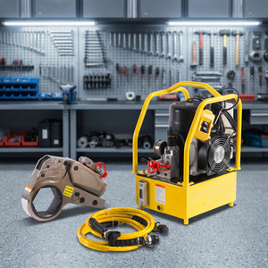Clé dynamométrique hydraulique HYTORC 70MPA SOV Al-TI Hexagon Cassette 41882Nm 30XLCT de type creux à profil bas pour le serrage des écrous - Product Image 2