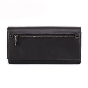 Portefeuille long pour femmes et filles, en cuir de vache véritable, pochette de mode, sacs à bandoulière, sac à main multifonction anti-RFID - Product Image 2