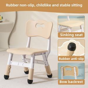 Chaise en plastique moderne à hauteur réglable pour l'éducation précoce, l'apprentissage des bébés <span class=keywords><strong>et</strong></span> l'utilisation à domicile ou en salle de classe - Product Image 4