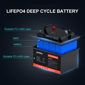 Bateria LiFePO4 12V 100Ah 1280Wh com Portas de Saída DC/USB <span class=keywords><strong>A</strong></span>/USB <span class=keywords><strong>C</strong></span>, BMS Inteligente, Proteção contra Baixa Temperatura, 3000 Ciclos para Uso Marítimo, RV e Camper - Product Image 6