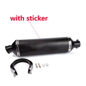 CHMotor 560mm Longueur Grand silencieux d'échappement pour moto, compatible avec les modèles 300CC 600CC <span class=keywords><strong>1000CC</strong></span> Z1000 Tmax530 CBR1000 Z900 Tmax Nmax - Product Image 3