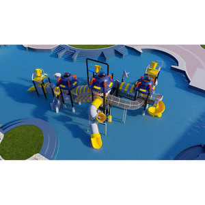 Toboggan aquatique en plastique et métal <span class=keywords><strong>de</strong></span> haute qualité pour usage commercial extérieur, équipement <span class=keywords><strong>de</strong></span> parc aquatique pour enfants - Product Image 1