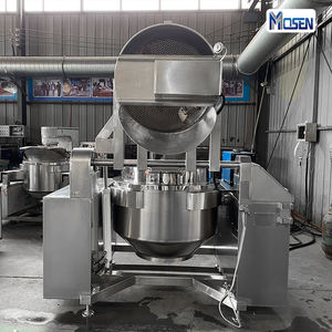 Olla de cocción industrial encamisada de 200L-1000L con mezclador para blanquear, cocinar, vaporizar y hervir mariscos, pasta, salsas, verduras y carne - Product Image 5