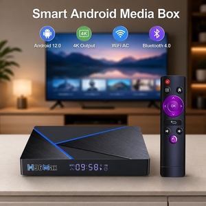 Android TV Box H96Max V56 12 Amlogic S905W 4K 2.4G/5GHz WiFi Smart TV BT 2GB/4GB/8GB RAM 16GB/32GB/64GB ROM OEM ODM Logotipo Personalizado - Product Image 1