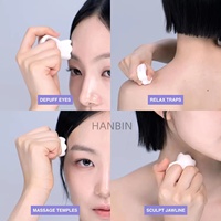 Anneau en céramique personnalisé avec logo, Gua Sha coréen, outils de massage pour le visage, multi-usages, lifting du visage et du corps, drainage lymphatique musculaire
