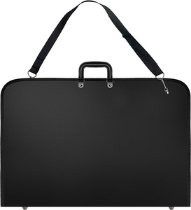 Portefeuille d'art étui avec fermeture à glissière Léger portefeuille dossier pour œuvre <span class=keywords><strong>PP</strong></span> matériel givré sensation 11x17 artiste portefeuille sac - Product Image 2