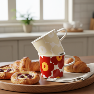 Customizable Cartoon Porcelain <b>Reusable</b> <b>Mug</b>-Business Gifts Food Safe Dishwasher Microwave Safe Customized Color BSCI Certified - Product Image 1