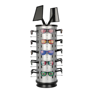 Présentoir rotatif de gros pour lunettes de soleil carrées de haute qualité BY7024 avec miroir pour l'affichage des lunettes - En vente - Product Image 2
