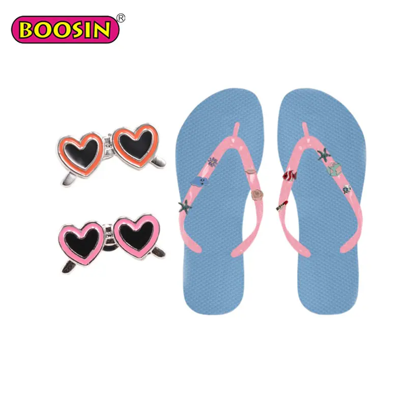 Custom Flip Flop Charm Accessori Scarpe Decorazione Dei Monili