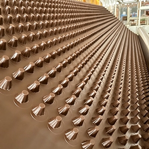 Planche <span class=keywords><strong>de</strong></span> <span class=keywords><strong>drainage</strong></span> alvéolée en plastique HDPE imperméable - Usage extérieur, jardin, industriel, haute résistance à la compression, installation facile - Product Image 4
