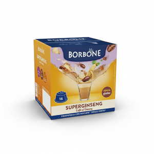 Super Ginseng 64 Capsule di Caffè Solubile al Latte e Ginseng 0,23/g per Macchine da Caffè Monodose - Product Image 2