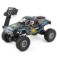 Coche de Control Remoto WLtoys 104310 1/10, Coche de Juguete Todoterreno con Tracción en las 4 Ruedas, Motor Dual, Buggy RC 2.4G