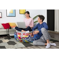 Fauteuil gonflable Bestway 75075 Graffiti, canapé pliable et portable