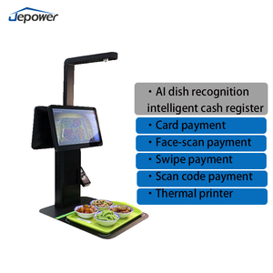 Contador de pago de autoservicio con pantalla LCD de 15,6 pulgadas con reconocimiento de platos AI calcula automáticamente la cantidad para uso industrial - Product Image 2