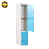 Casier métallique électrostatique Durable à une porte, casier de gymnastique, casier en tissu d'acier