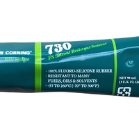 Dowsil 730FS Mastic électronique en silicone (DowCorning 730FS) Revêtement adhésif blanc résistant à l'huile et aux solvants
