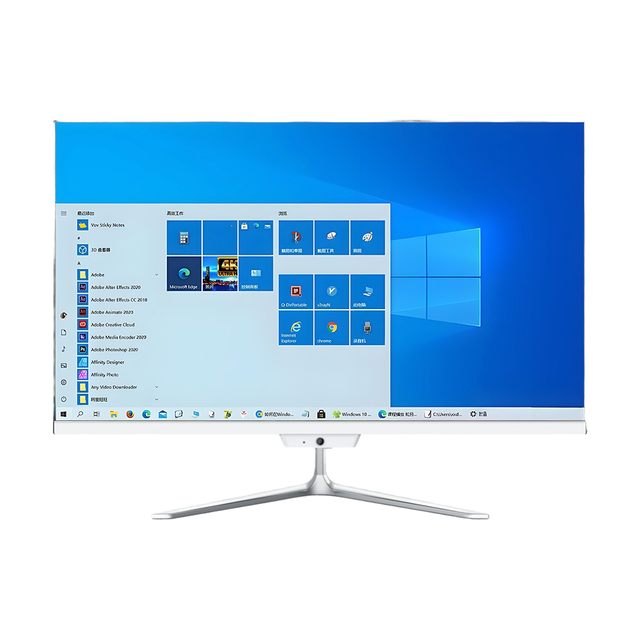 24" Intel I7 16G 1TB SSD IPS Built-in Camera Fast Reliable Wholesale Custom Home Entertainment All in One PC Desktop Computer