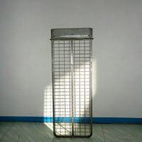 Cage filtrante plate pour sac filtrant de dépoussiéreur