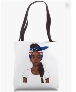 Günstig im Preis: Kapverde Flagge Tragetasche aus Canvas Personalisierte Schultertasche für Reisen Wiederverwendbare Einkaufstasche für Frauen - Product Image 4